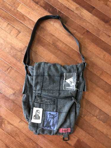 Eastpak x Raf Simons Distressed Wool Backpack - Backpacks, Bags -  WEAST20089