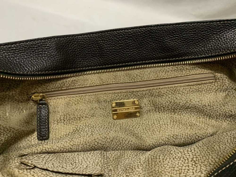 Bag × Genuine Leather Heritage Borbonese Milano T… - image 6