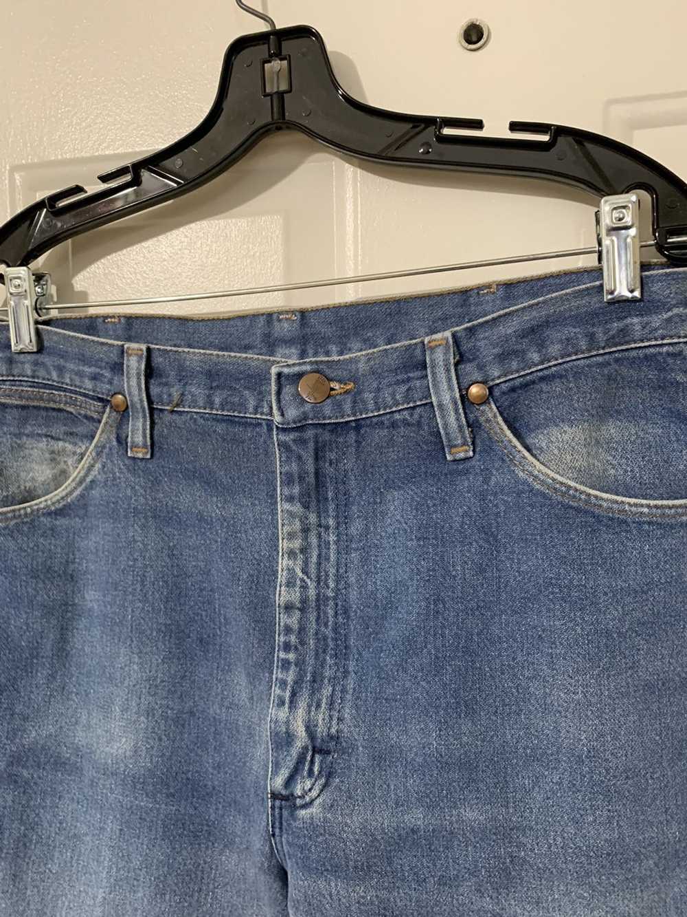 Vintage × Wrangler Classic Work wear jeans - image 4