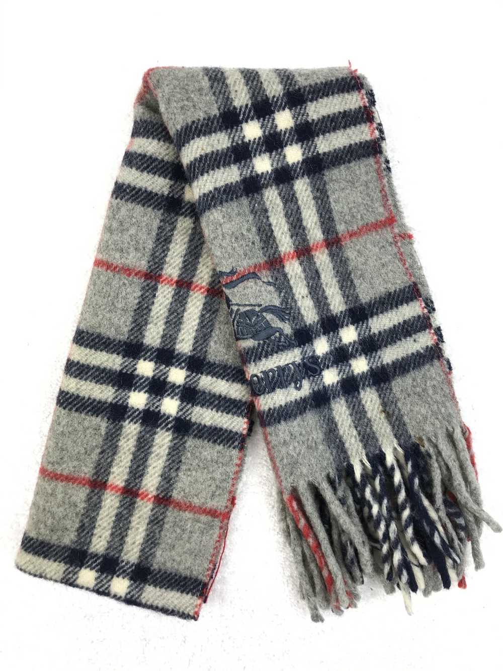 Burberry × Vintage Vintage Burberry Scarf Muffler… - image 5