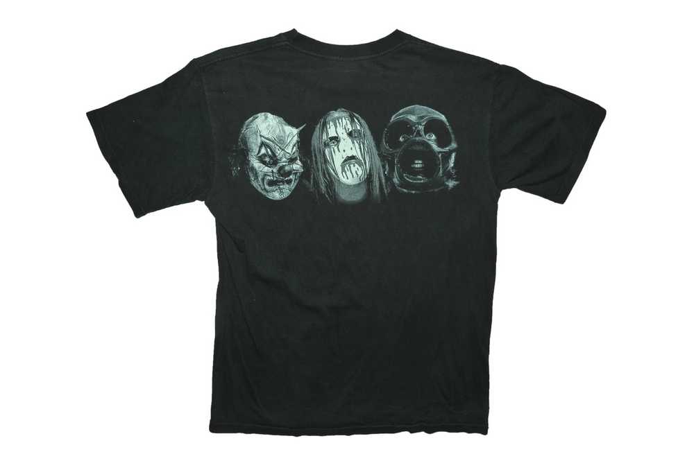 Vintage Vintage 90s Bootleg Slipknot T-shirt - image 2