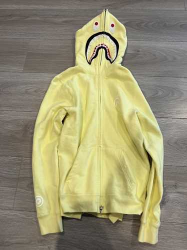 Bape neon shark discount hoodie