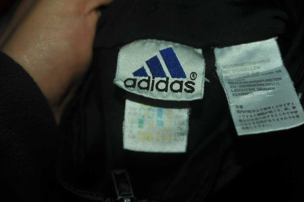 Adidas Vintage 90s Adidas Tracksuit Jacket Black … - image 3