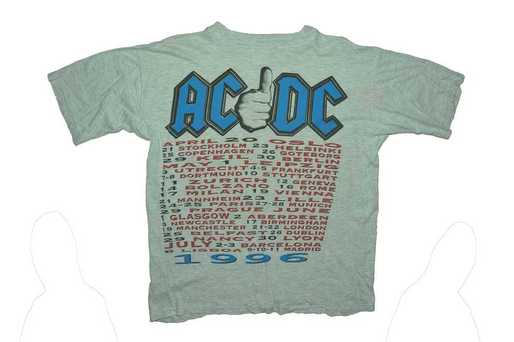 Vintage Vintage AC/DC Europe Tour 1996 T-shirt - image 2