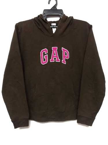 Gap × Hype × Streetwear vintage GAP Brown Spell O… - image 1
