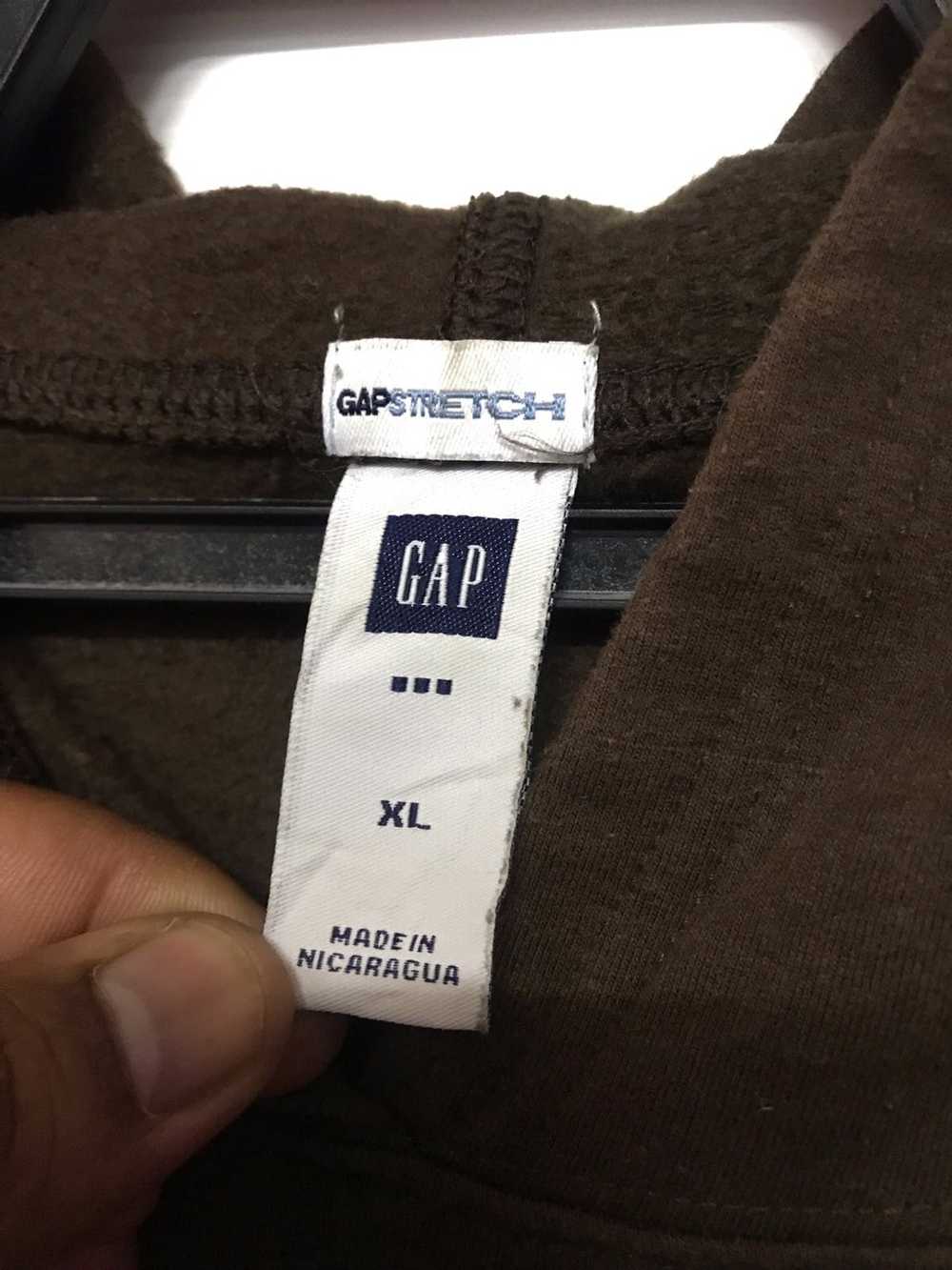Gap × Hype × Streetwear vintage GAP Brown Spell O… - image 6