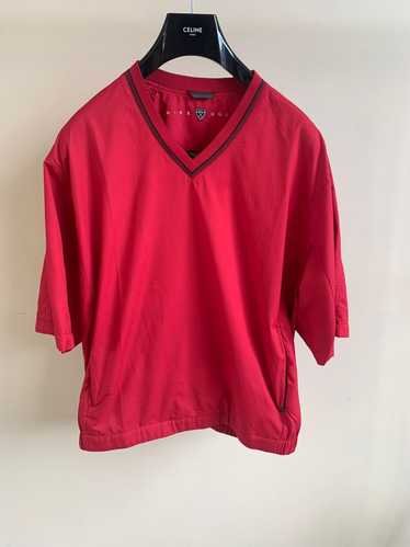 Nike V Neck Pullover in Red
