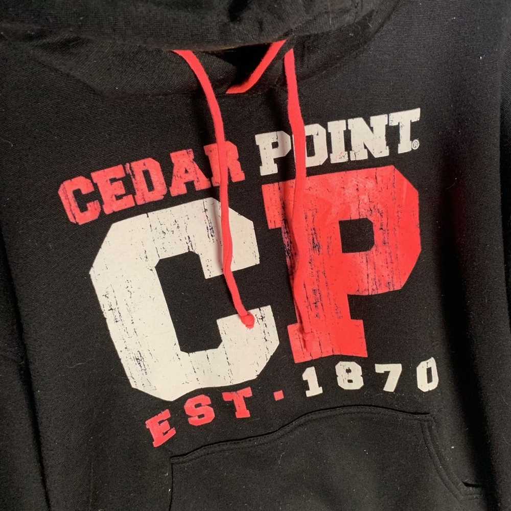 Made In Usa Hoodie sweatshirt cedar point CP made… - image 3