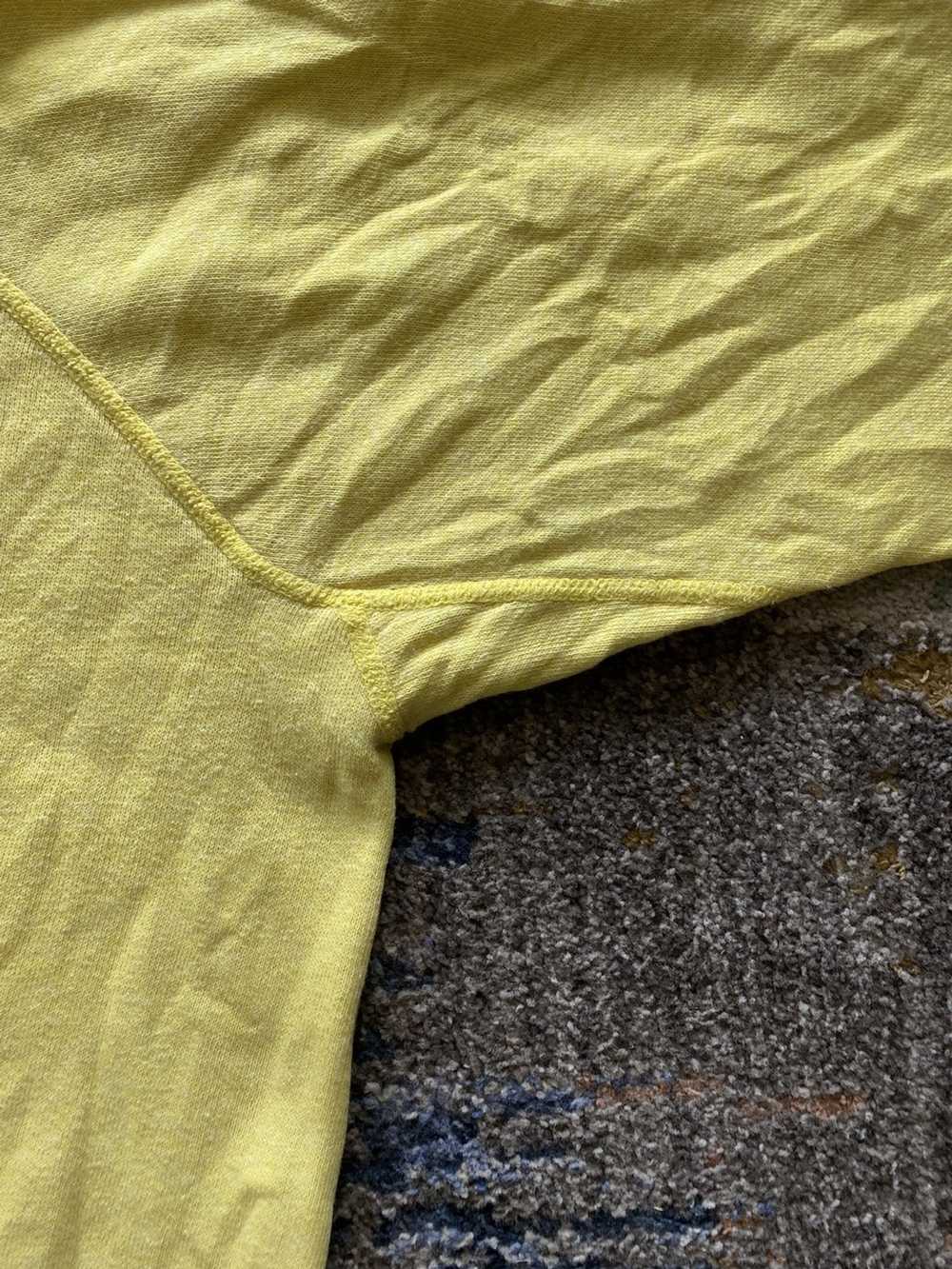 Vintage 1960’s painters yellow sweatshirt - image 4