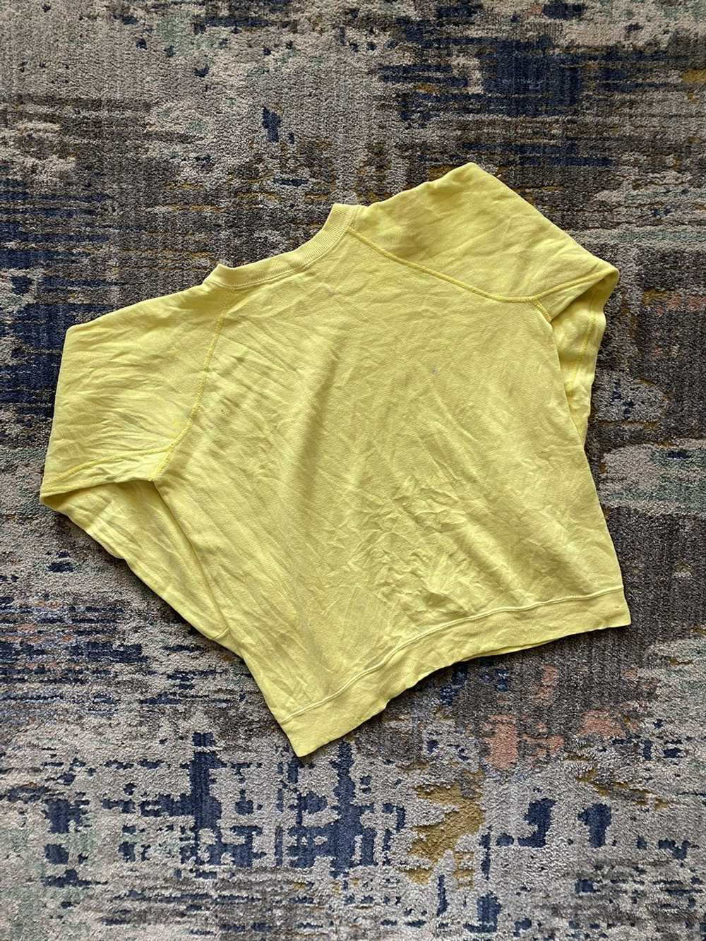 Vintage 1960’s painters yellow sweatshirt - image 5