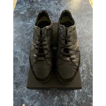 Hugo Boss Hugo Boss Saturn Leather Low-Top Sneaker