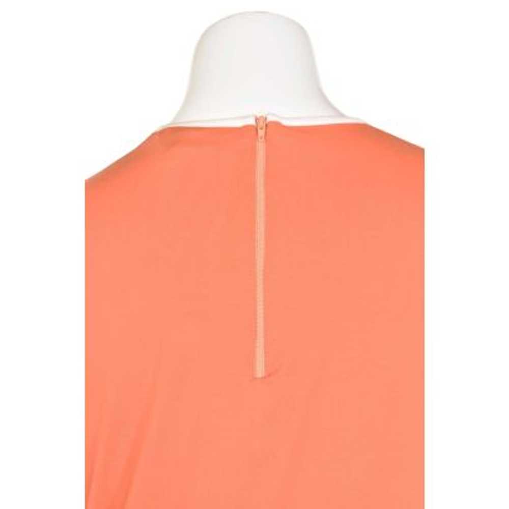 Escada Orange Jersey Knit Racer Shirt - image 5