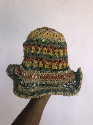 Individual Designer × Retro Hat Crochet backet hat