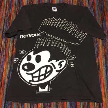 Nervous Records Underground Rap Hip Hop Logo Hoodie