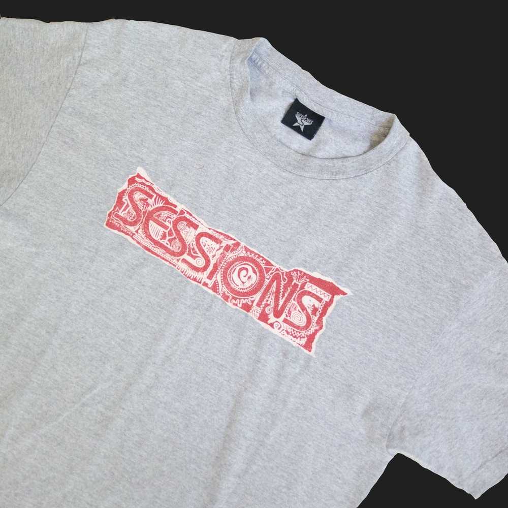 Sessions Vintage 90s Sessions MFG Rare Shirt Large - image 2
