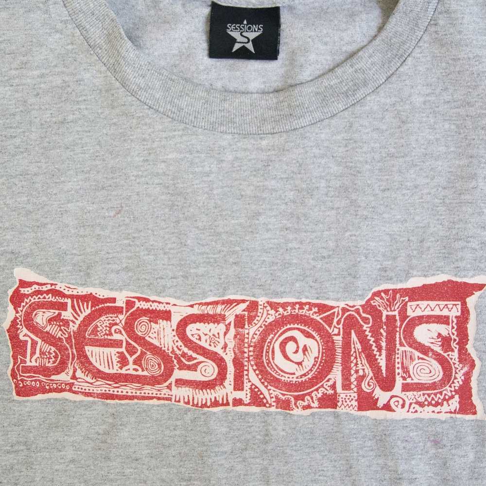 Sessions Vintage 90s Sessions MFG Rare Shirt Large - image 3