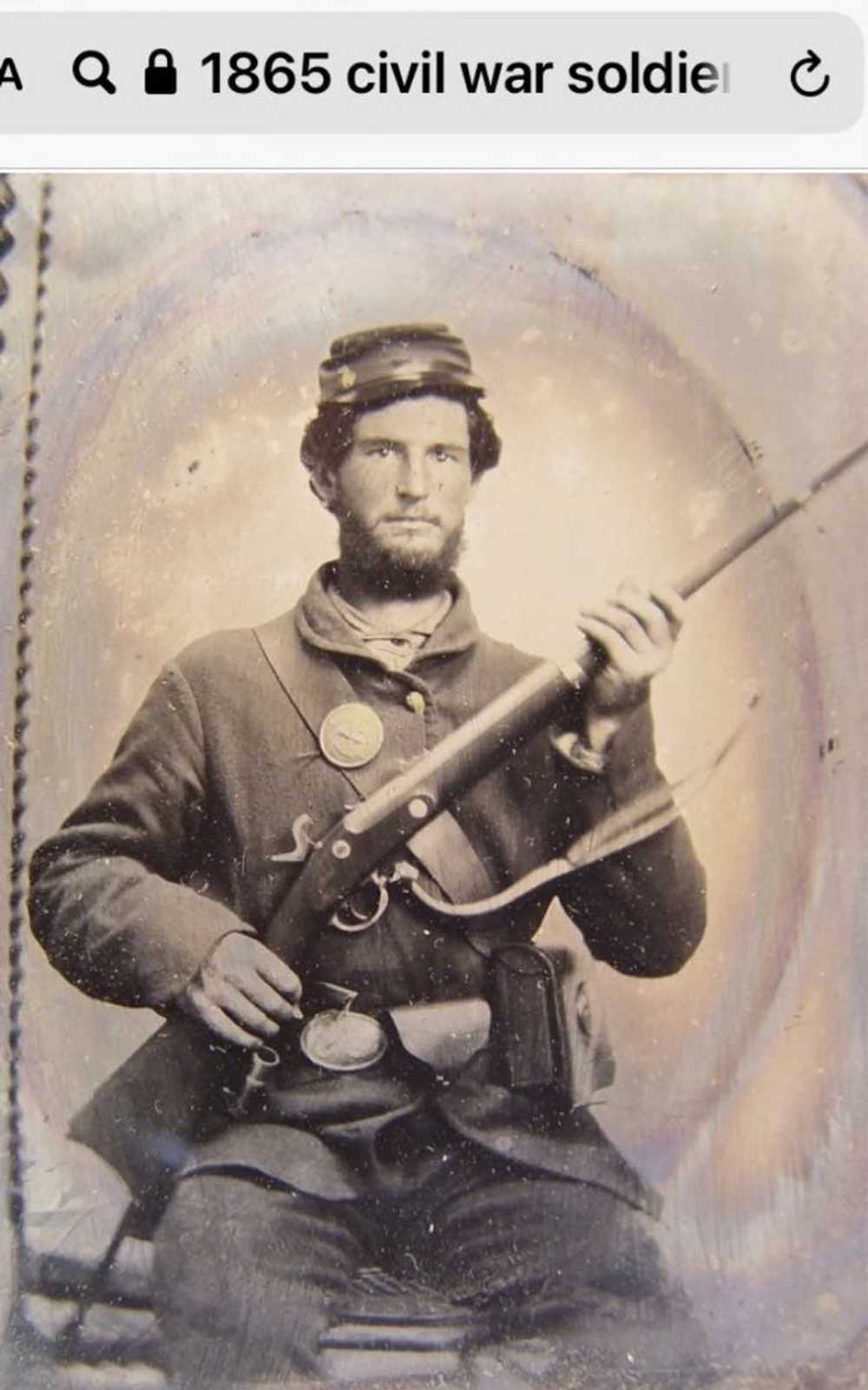 Vintage Civil War Satchel Bag - image 12