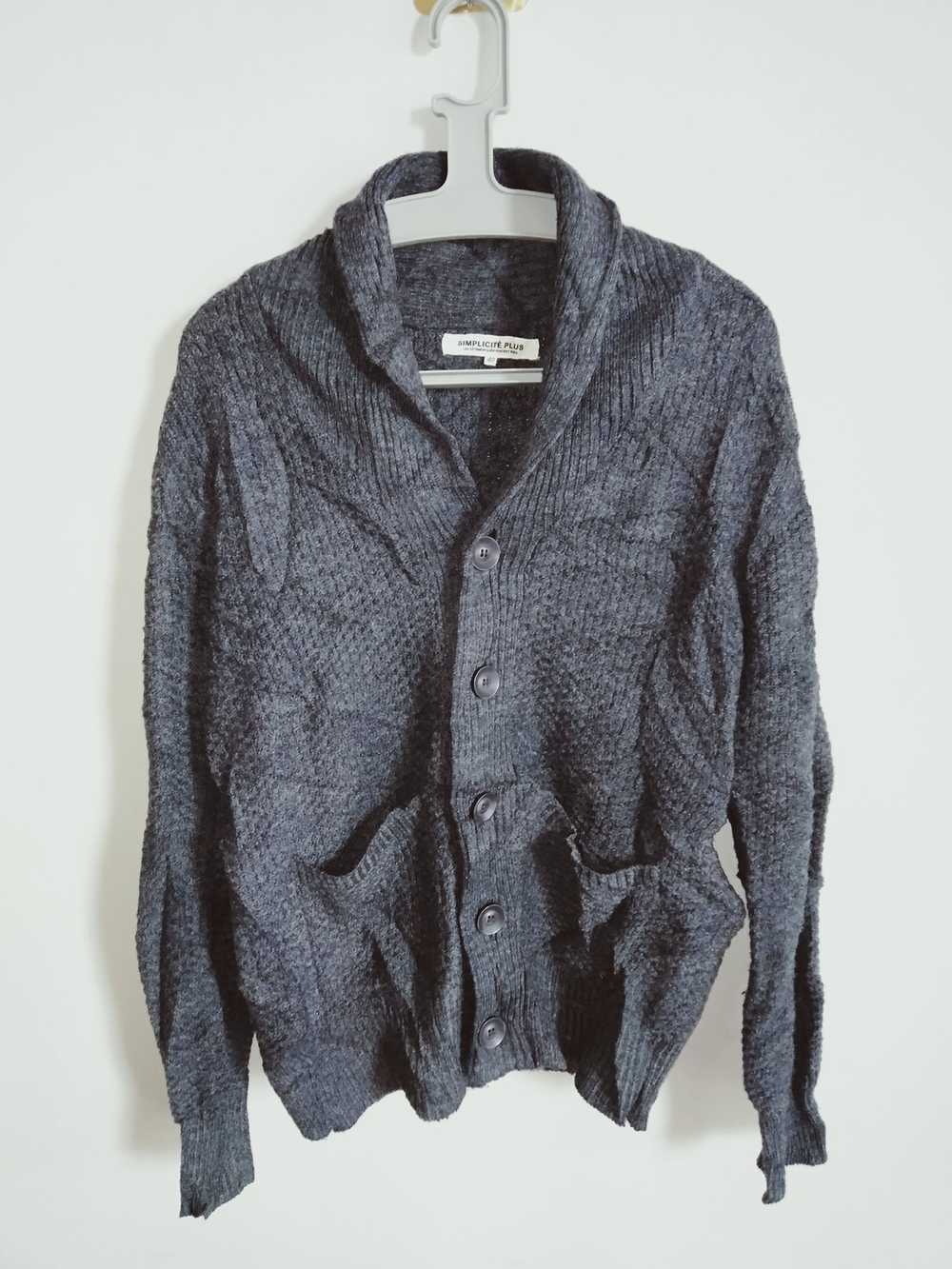 Aran Isles Knitwear × Cardigan × Streetwear Simpl… - image 1