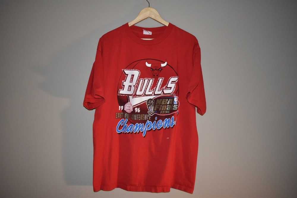 American Vintage, Shirts, Vintage 9s New Chicago Bulls 996 Champions  Black Earth Tshirt L Vtg Nos Rare