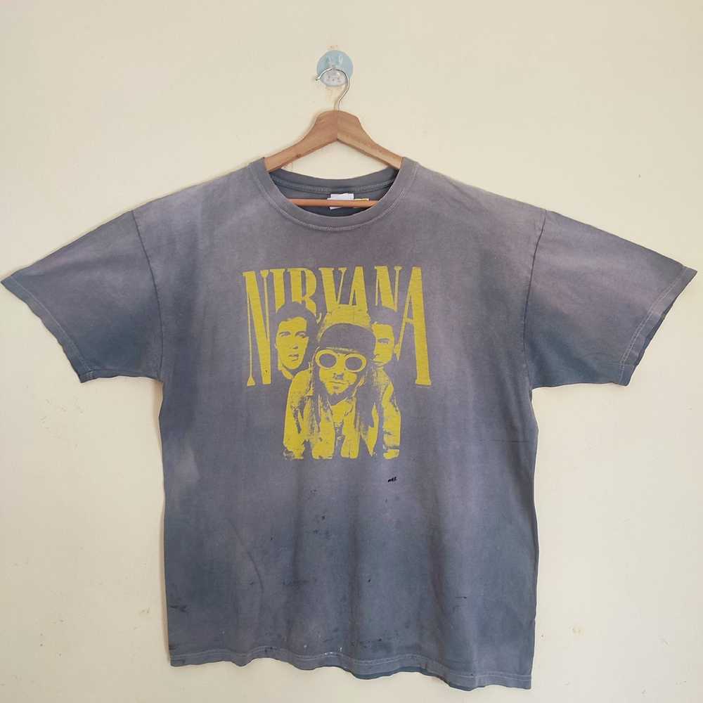 Kurt Cobain × Nirvana × Vintage Vintage NIRVANA A… - image 1