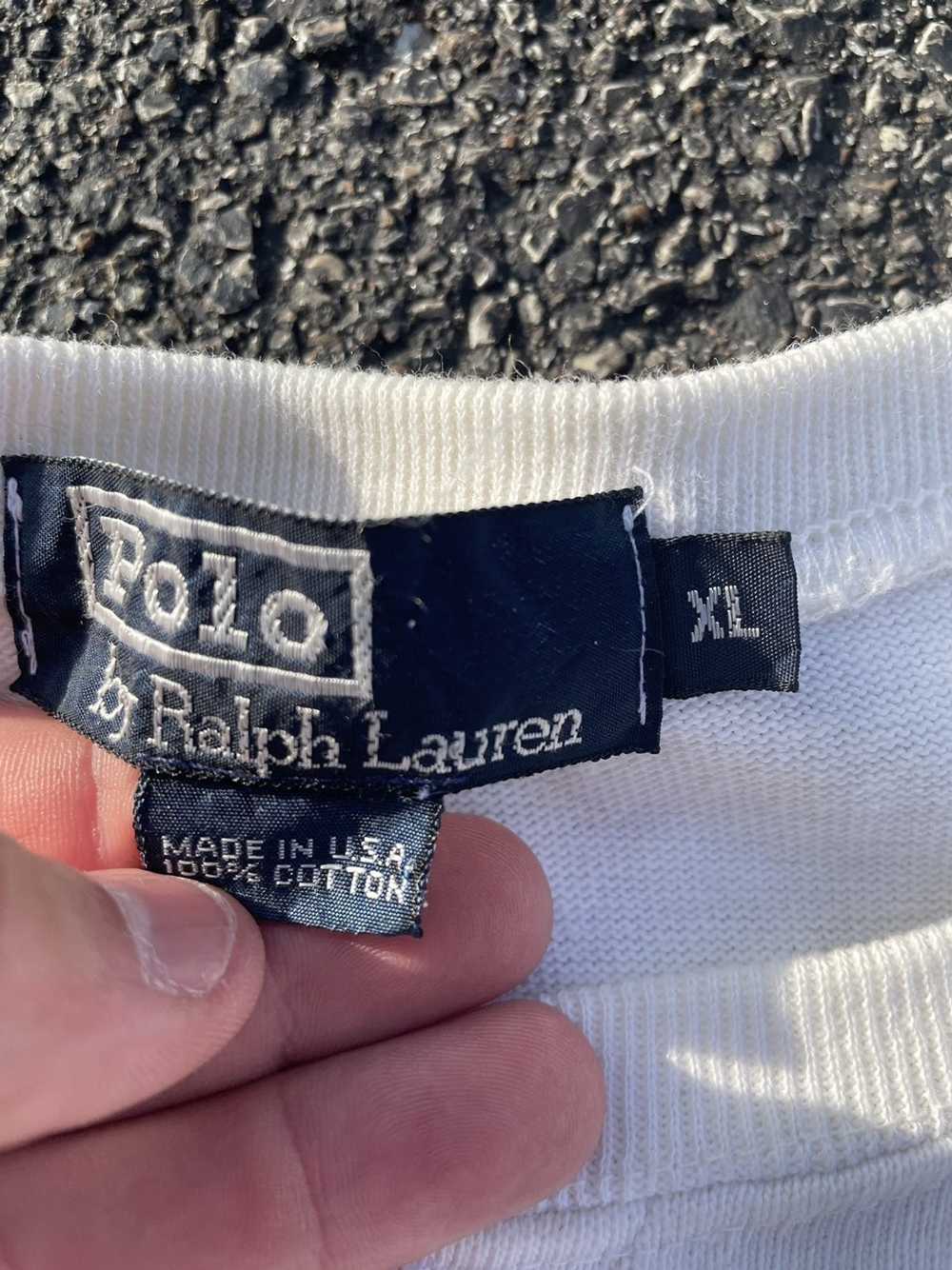 Polo Ralph Lauren × Vintage 90s Polo Sweatshirt M… - image 2