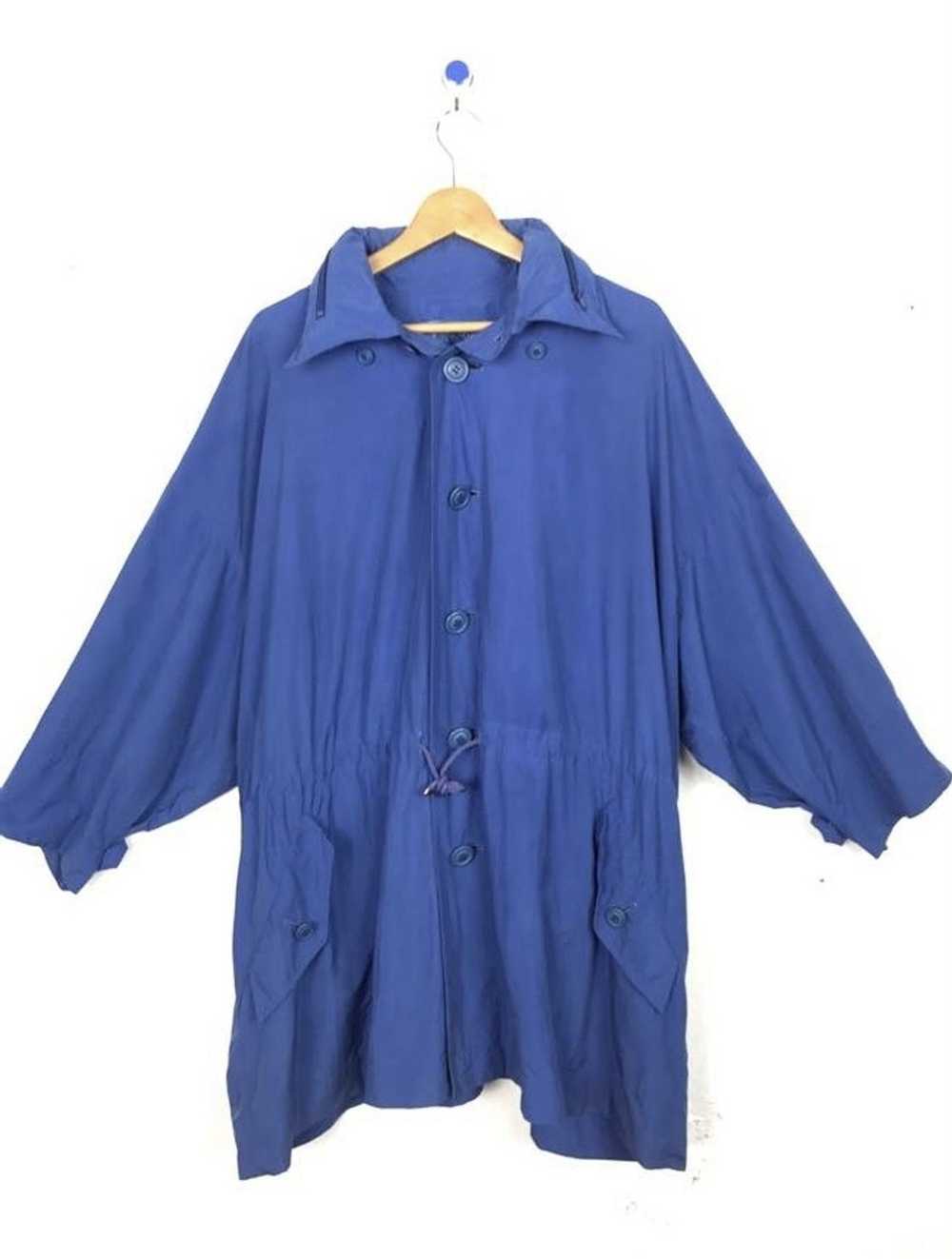 Issey Miyake THE BEATLES HELP! Blue Wind Coat - image 8