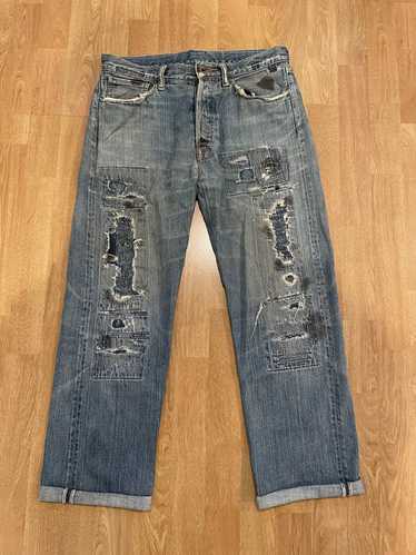 Kapital boro distressed denim - Gem