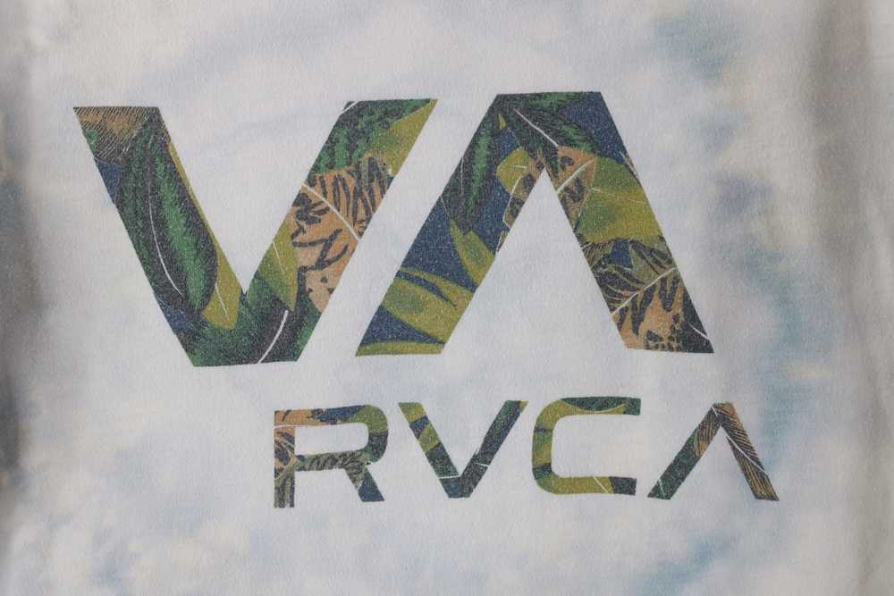 Rvca × Vintage RVCA Distressed Out Floral Acid Wa… - image 4