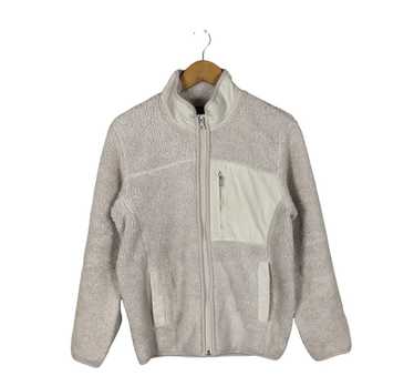 Uniqlo UNIQLO Beige Bulky Fleece Sherpa Jacket - image 1