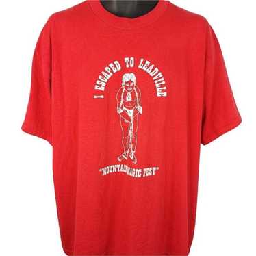 Vintage Leadville Mountain Magic Fest T Shirt Vint