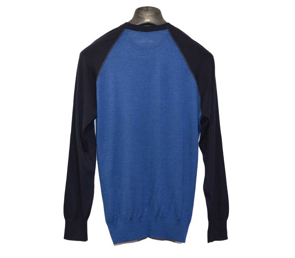 Gucci Men's Gucci Pullover Sweater S Blue Wool & … - image 3