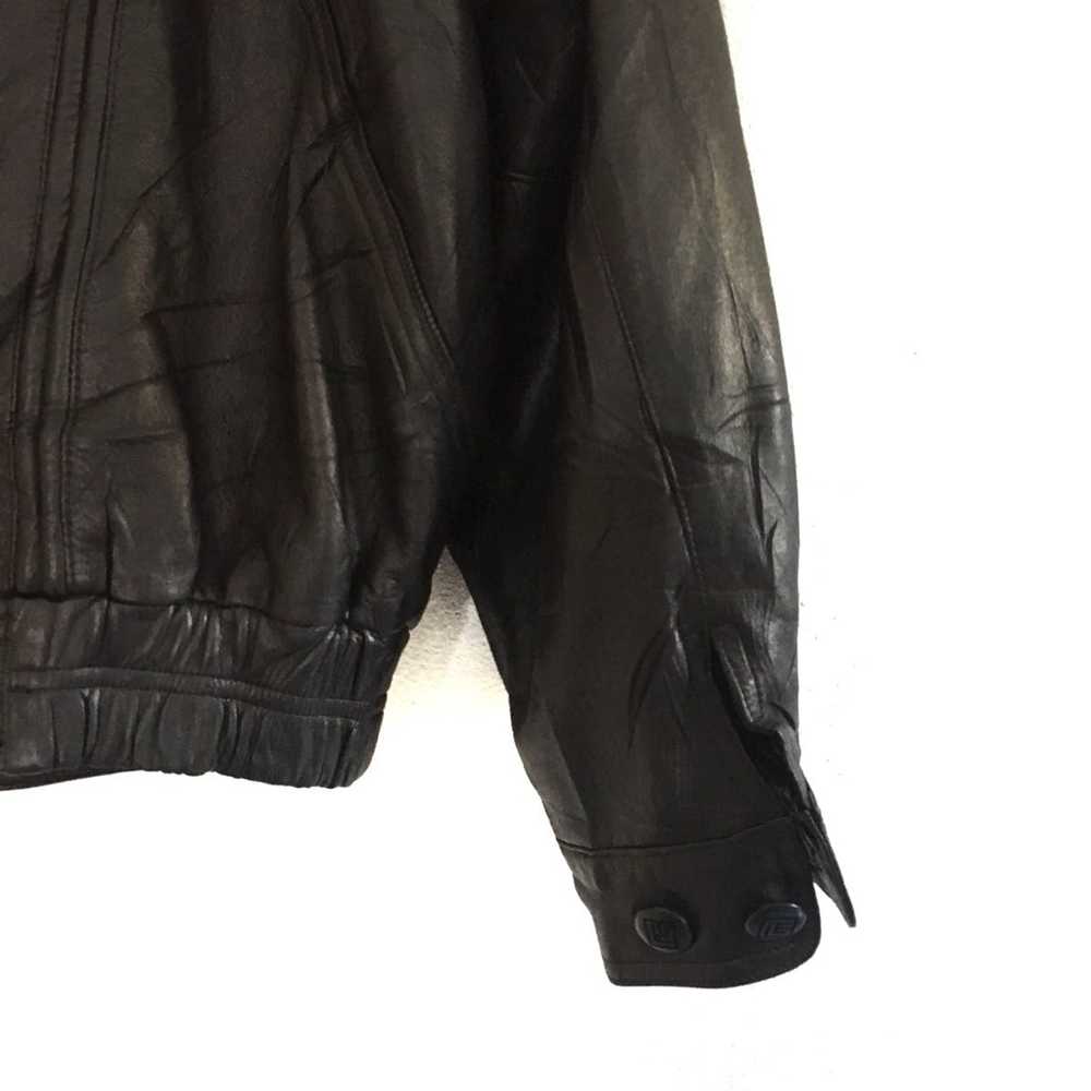 Pierre Balmain Pierre Balmain Leather Moto Jacket - image 12