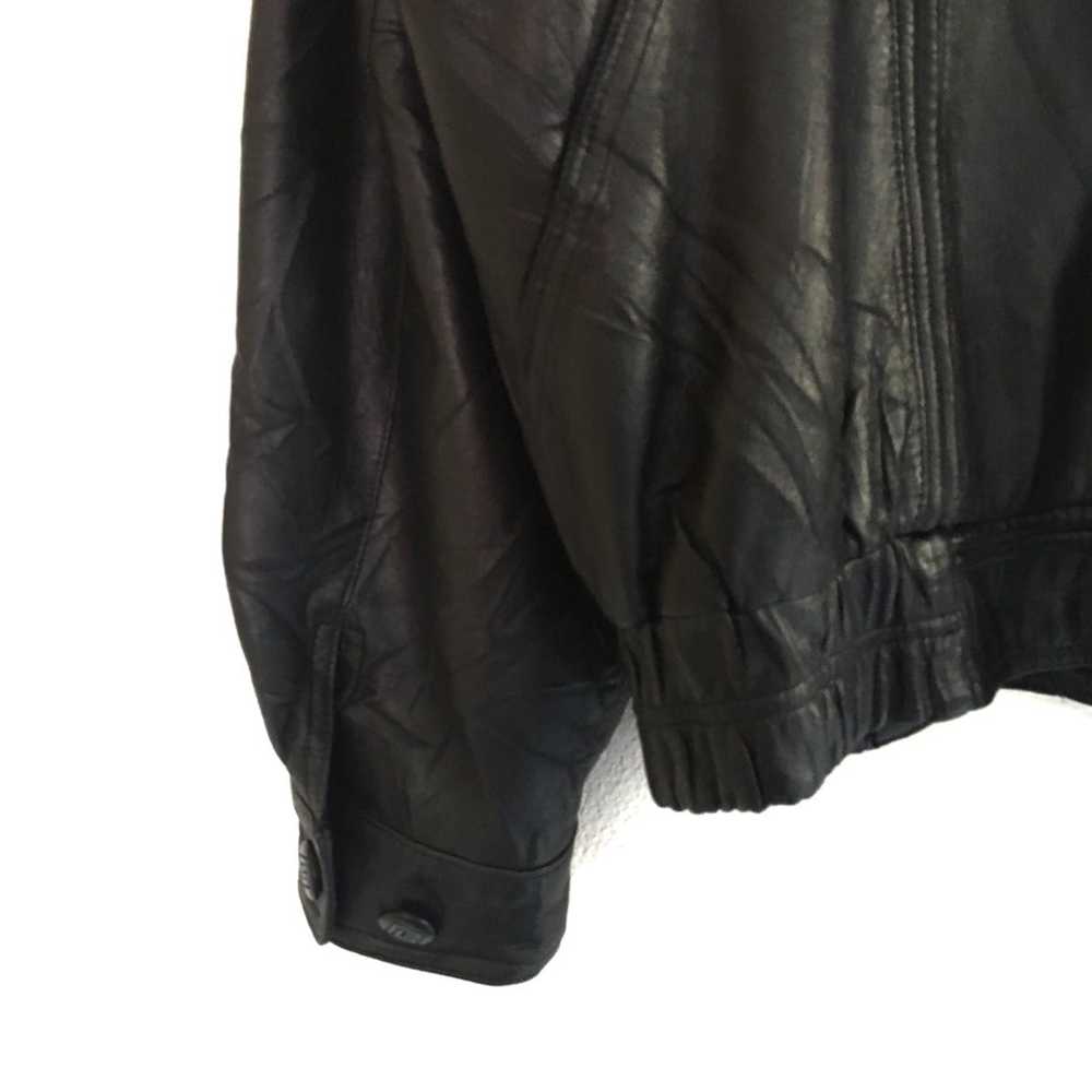 Pierre Balmain Pierre Balmain Leather Moto Jacket - image 7