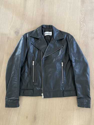 Etudes Leather Double Rider Jacket