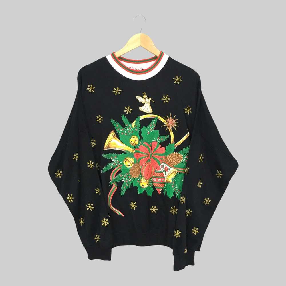 Vintage 1993 Nutcracker Sweatshirt, Christmas Mot… - image 1