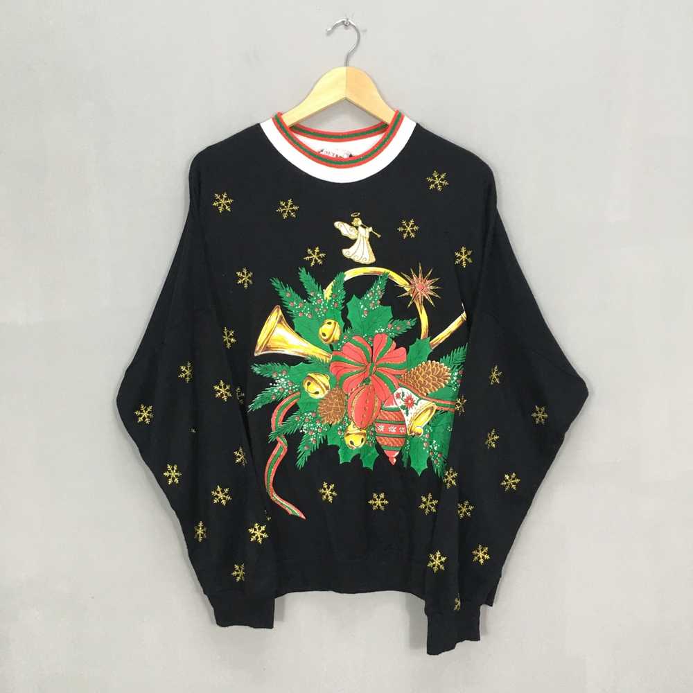 Vintage 1993 Nutcracker Sweatshirt, Christmas Mot… - image 2