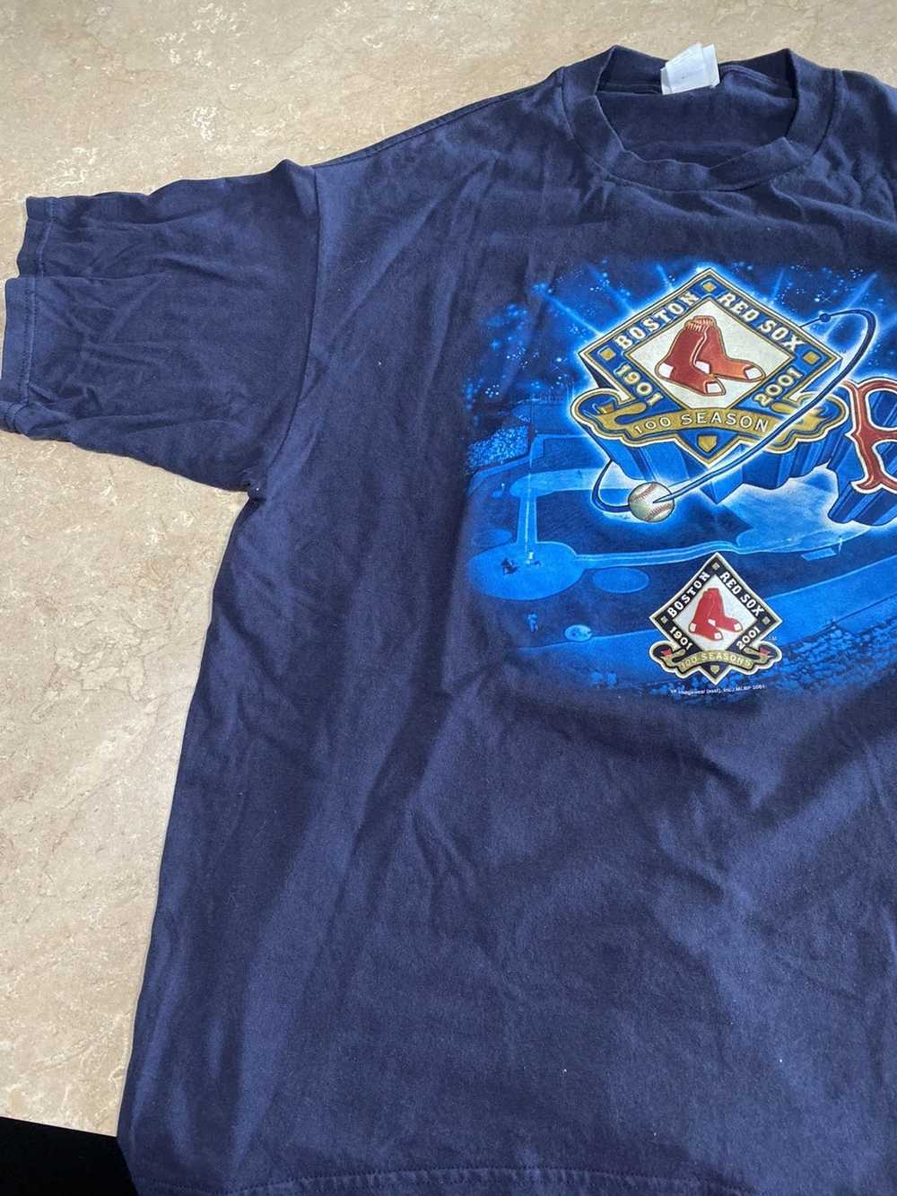 MLB × Vintage Boston Redsox T-shirt 2001 - image 2