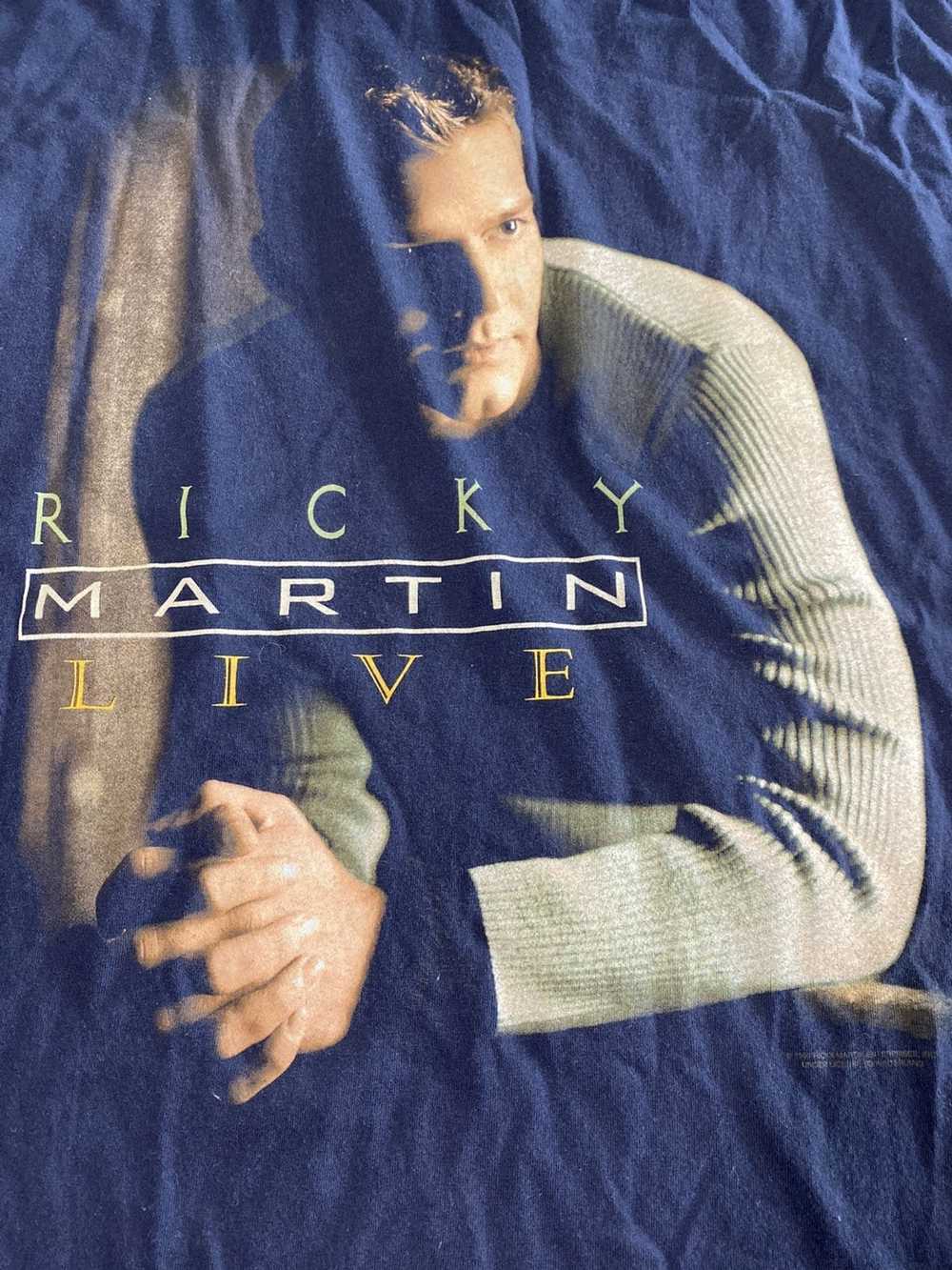 Vintage Ricky Martin T-shirt 200 - image 1