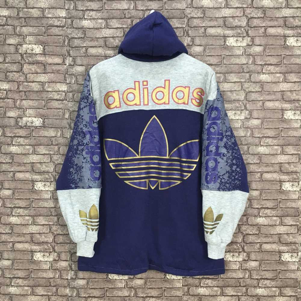 Adidas × Sportswear × Vintage 90's Adidas Hoodie … - image 8