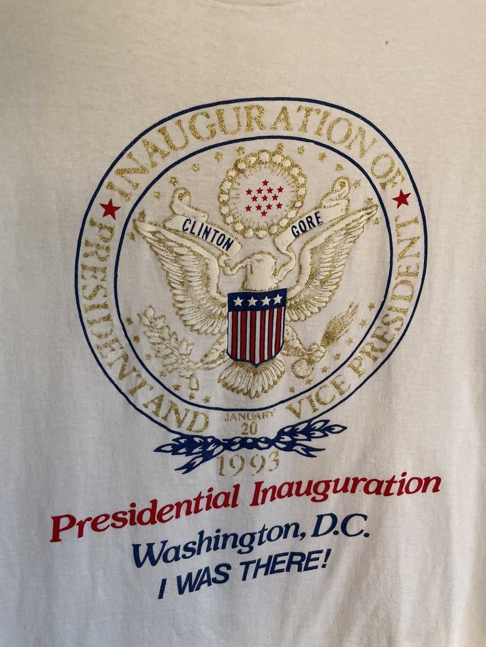 Vintage Bill Clinton 1993 Inauguration T-shirt - image 2