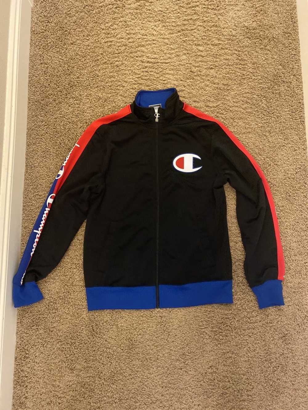 Champion Champion Zip-Up Red and Blue - image 1