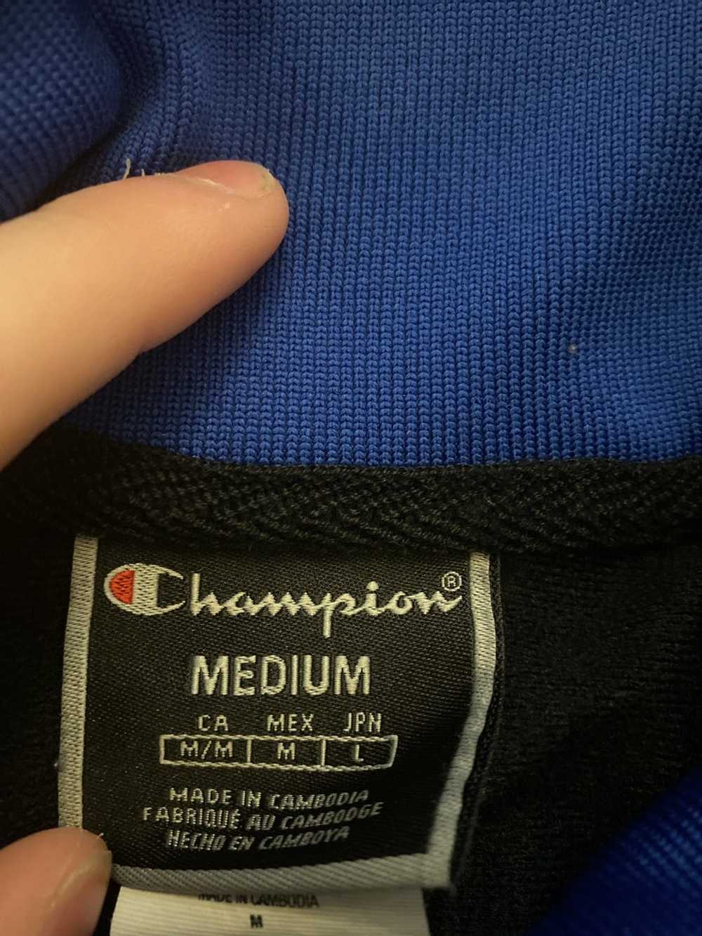 Champion Champion Zip-Up Red and Blue - image 2