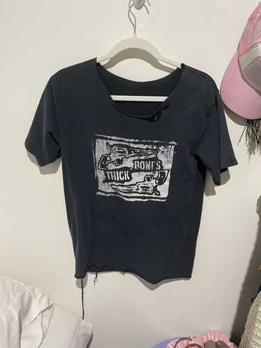 Japanese Brand 90s Distressed Punk Guns Tee “Thick