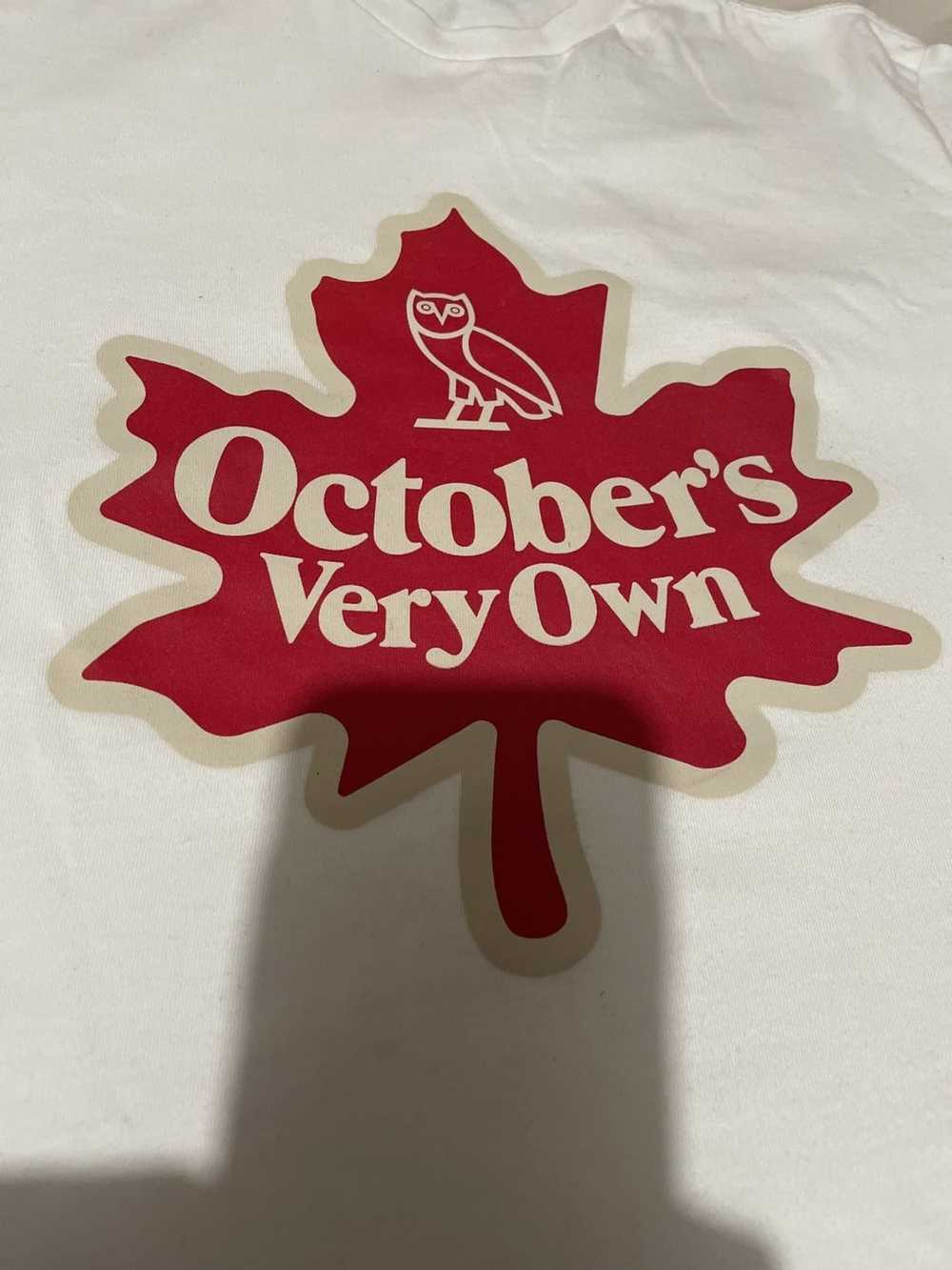 Octobers Very Own OVO Canada maple leaf t shirt - image 2