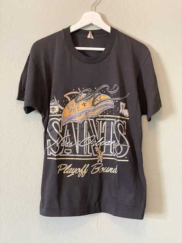 Vintage New Orleans Saints NFL T-Shirt logo athletic pro line tee stitched  logo