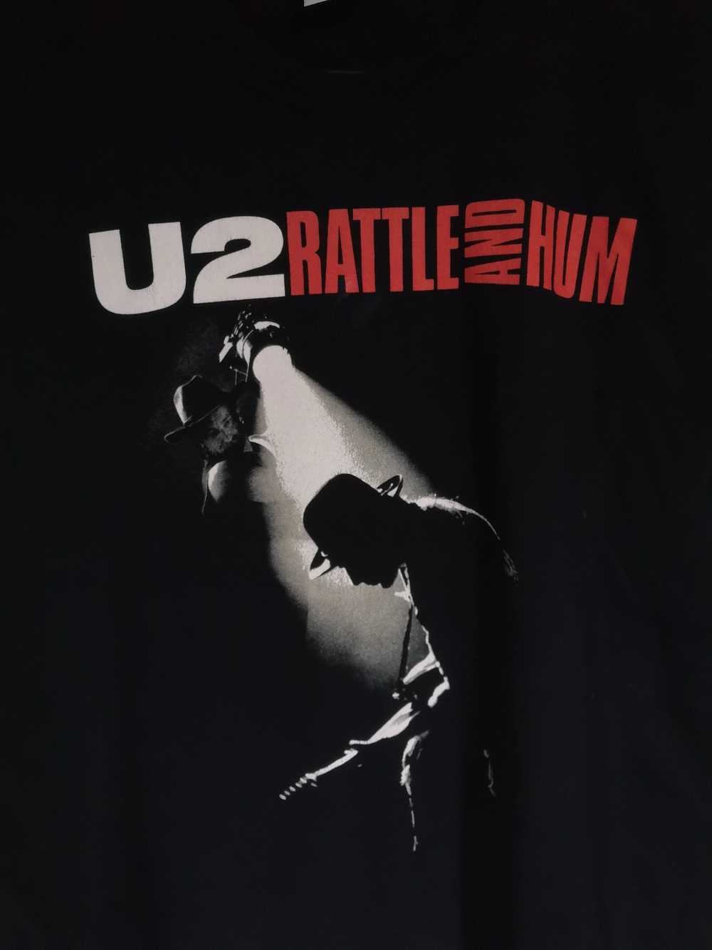 Band Tees × Gildan × Vintage U2 rattle and hum al… - image 3