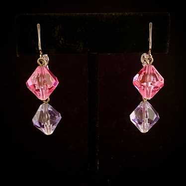 1971 Sarah Coventry Pastel Glo Earrings - image 1