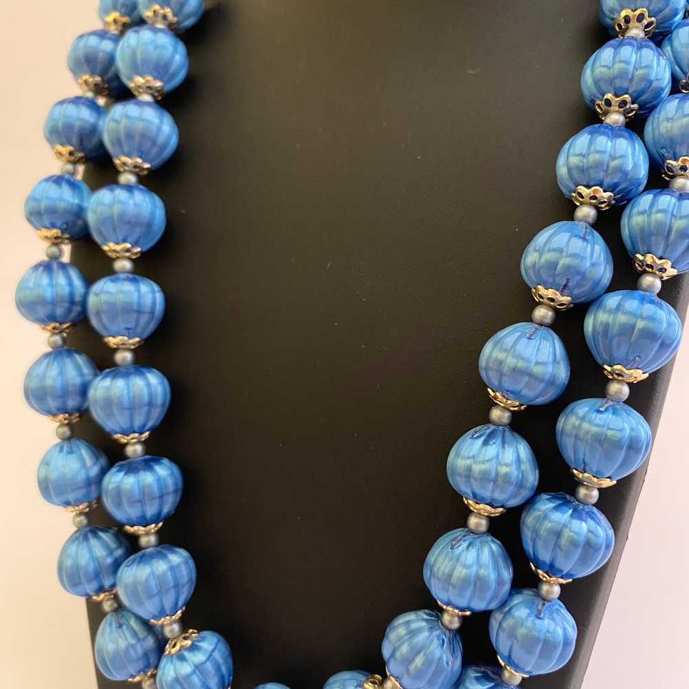 1960s Japan Bead Necklace - image 2