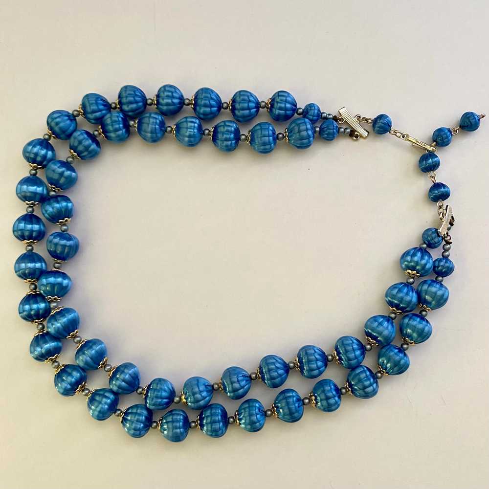 1960s Japan Bead Necklace - image 3