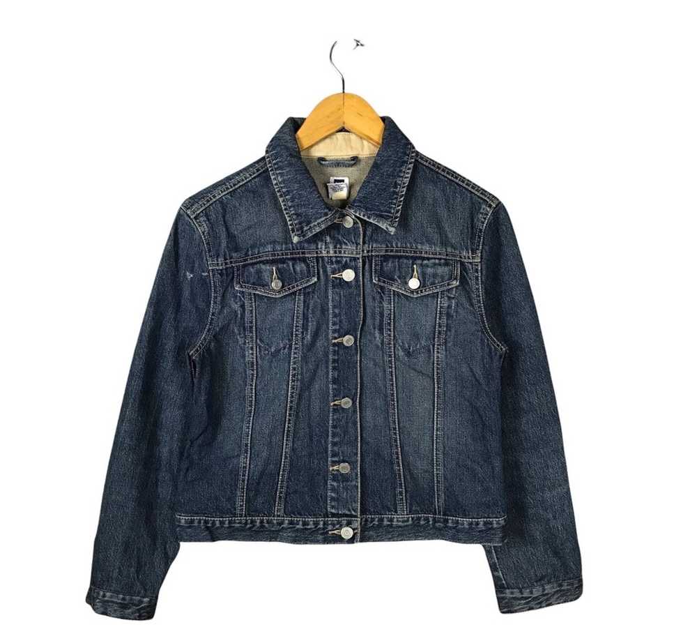 Gap Vintage 1969 GAP Jeans Trucker Style Denim Ja… - image 1